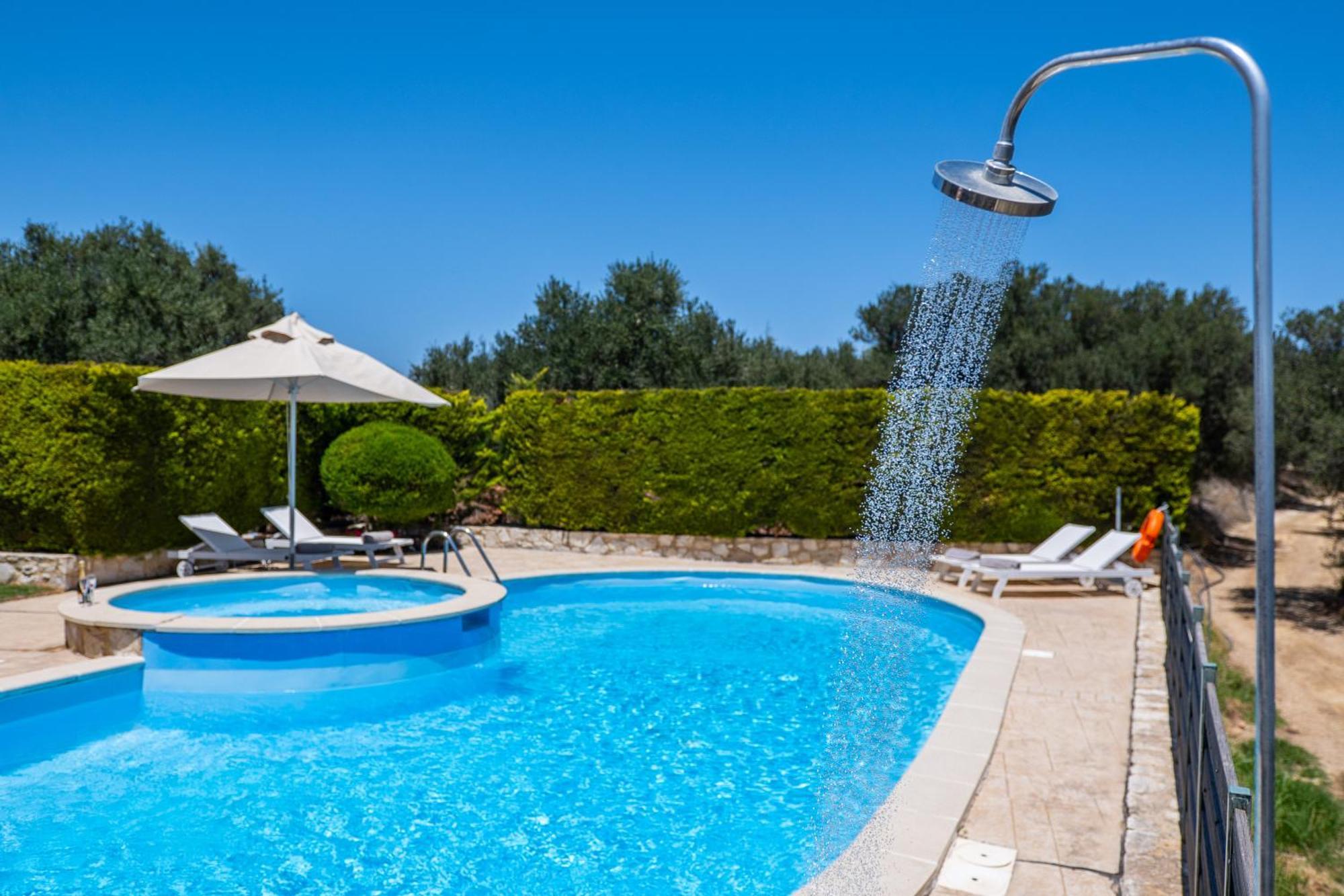 Villa Nimertis Xirokambion Bagian luar foto