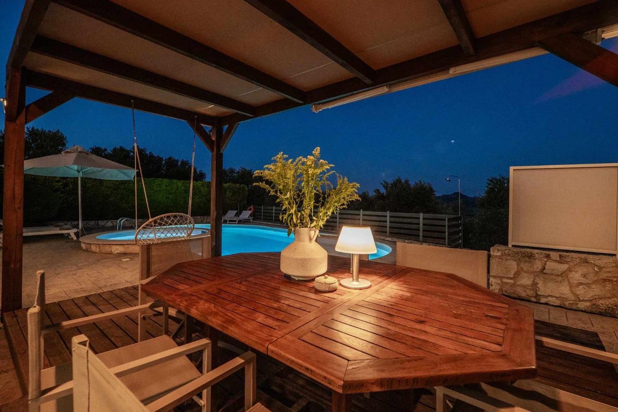 Villa Nimertis Xirokambion Bagian luar foto