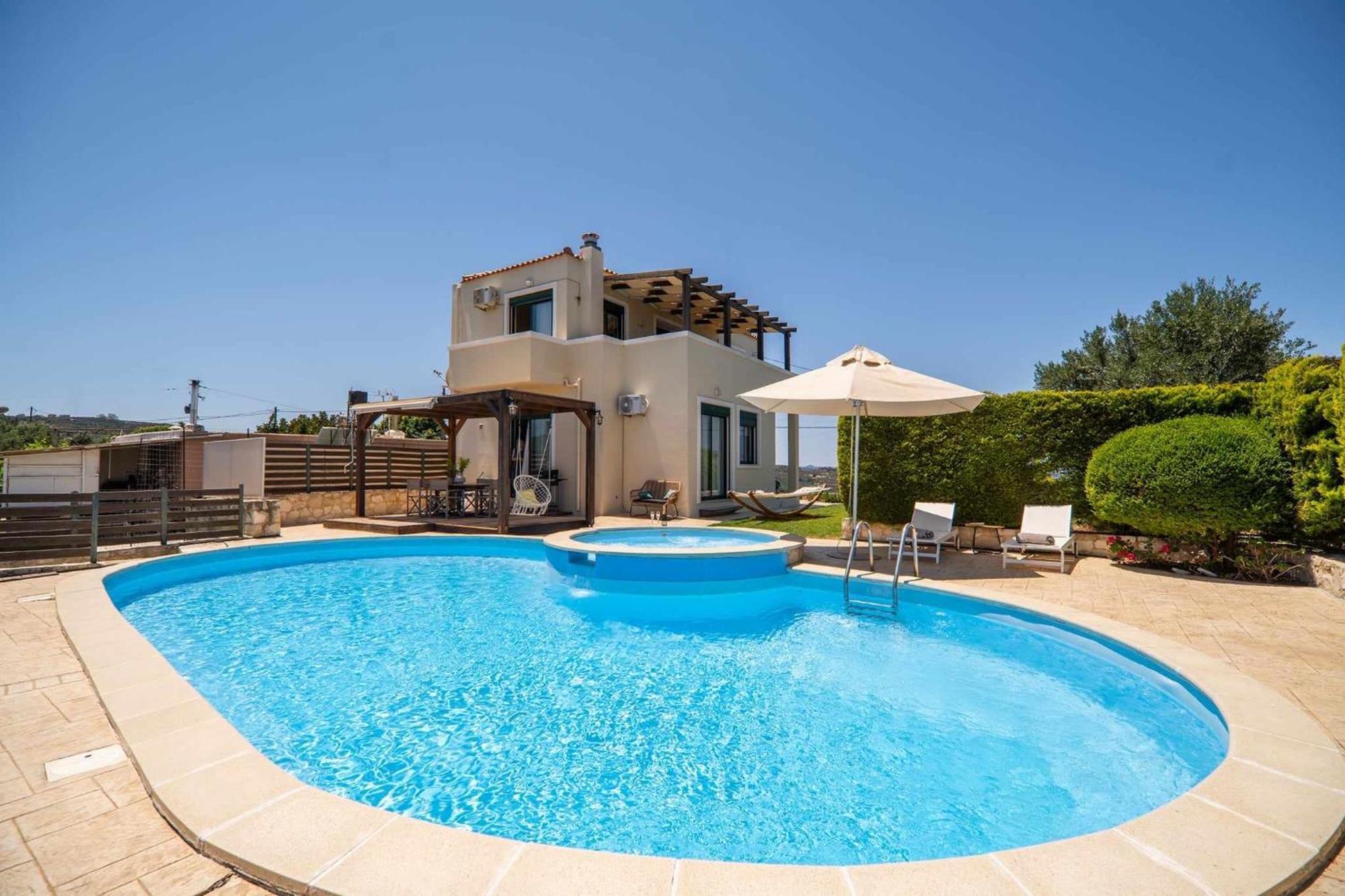 Villa Nimertis Xirokambion Bagian luar foto